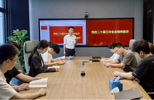 黨建強(qiáng)企 基金強(qiáng)鏈2.0 | 各產(chǎn)業(yè)功能型綜合黨委黨建特派員深入結(jié)對(duì)企業(yè)宣講黨的二十屆三中全會(huì)精神